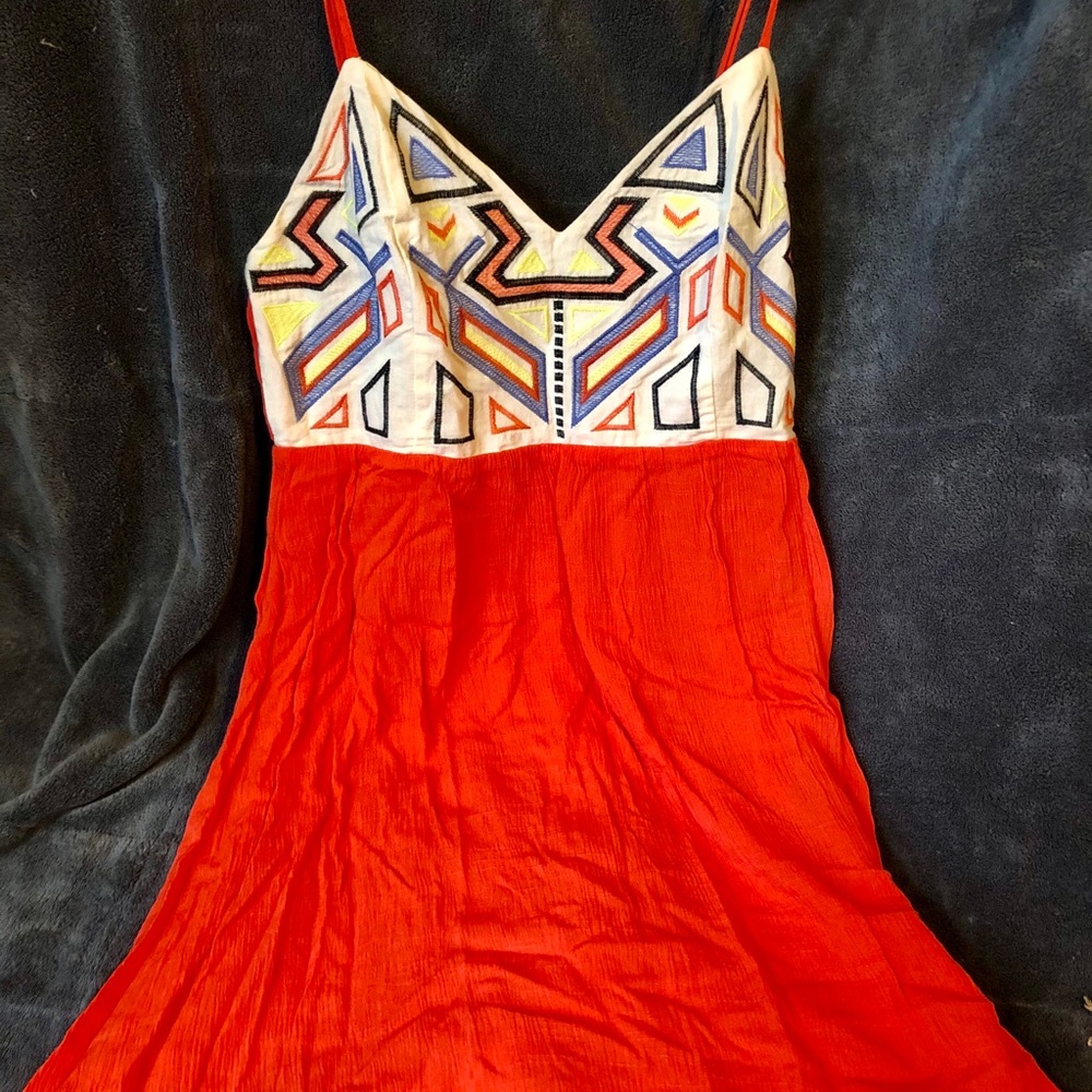 Flowy Aztec dress